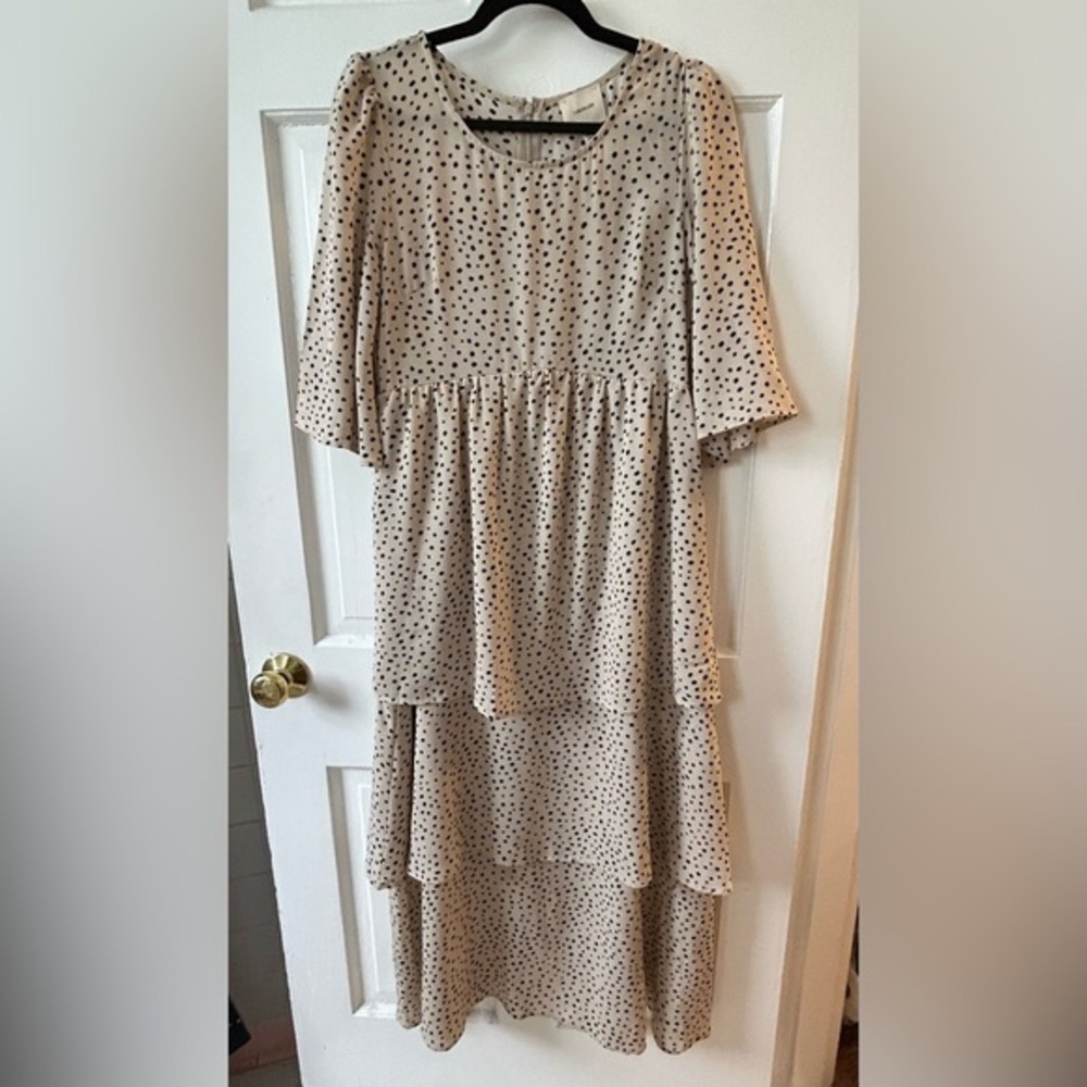 Loose Flowy Layered Women’s Dress Sz S | Long Romantic Ethereal Farm Cottage